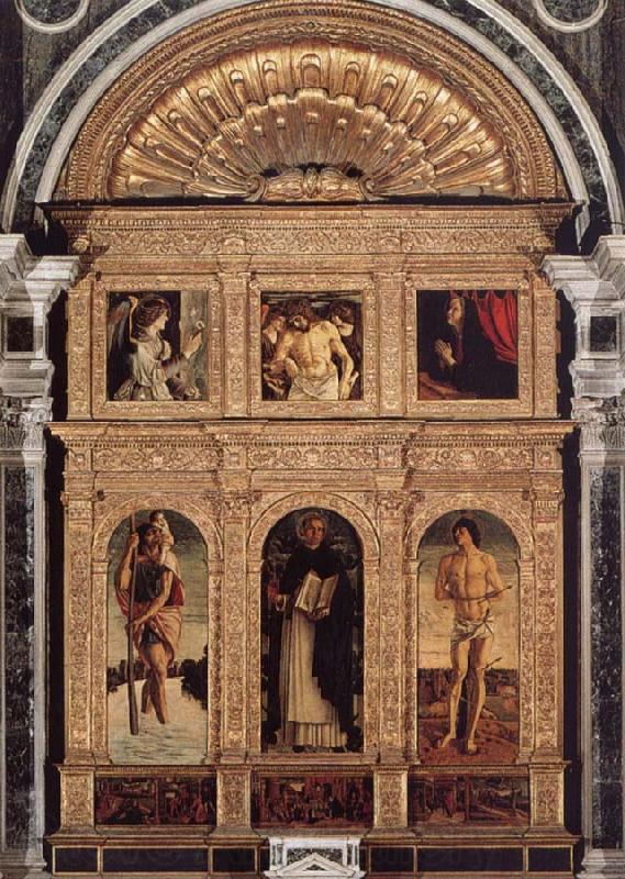 Giovanni Bellini St.Vincent Ferrer Polyptych